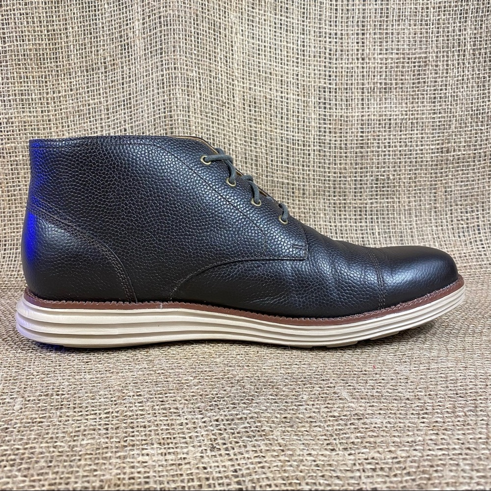 🛑SOLD🛑Cole Haan Boot Chukka Oxford Ankle brown Grand.os casual dress  11.5 M - Picture 4 of 11